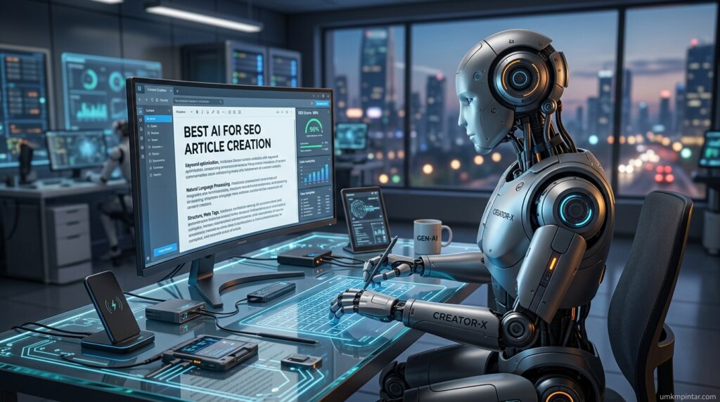 AI Terbaik untuk Membuat Artikel SEO