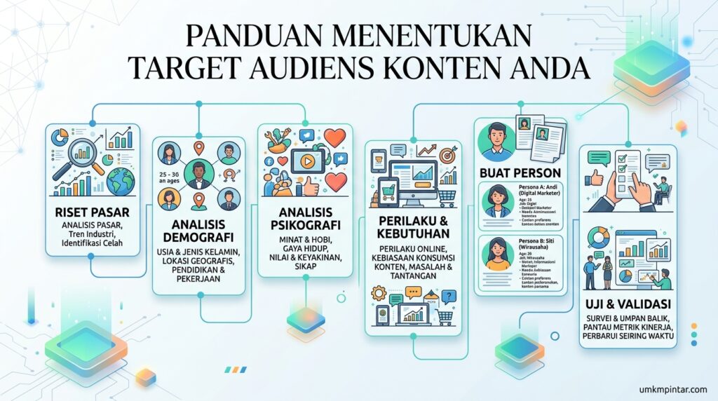 Cara Menentukan Target Audiens Konten