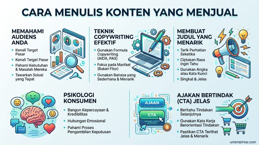Cara Menulis Konten yang Menjual