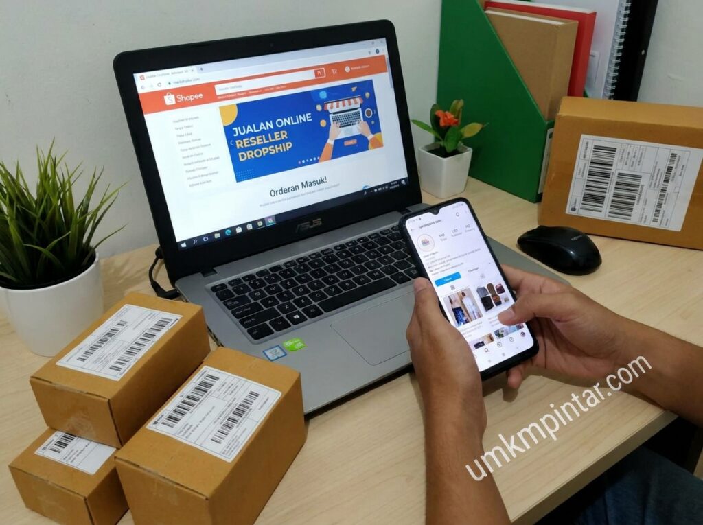 Jualan Online (Reseller atau Dropship)