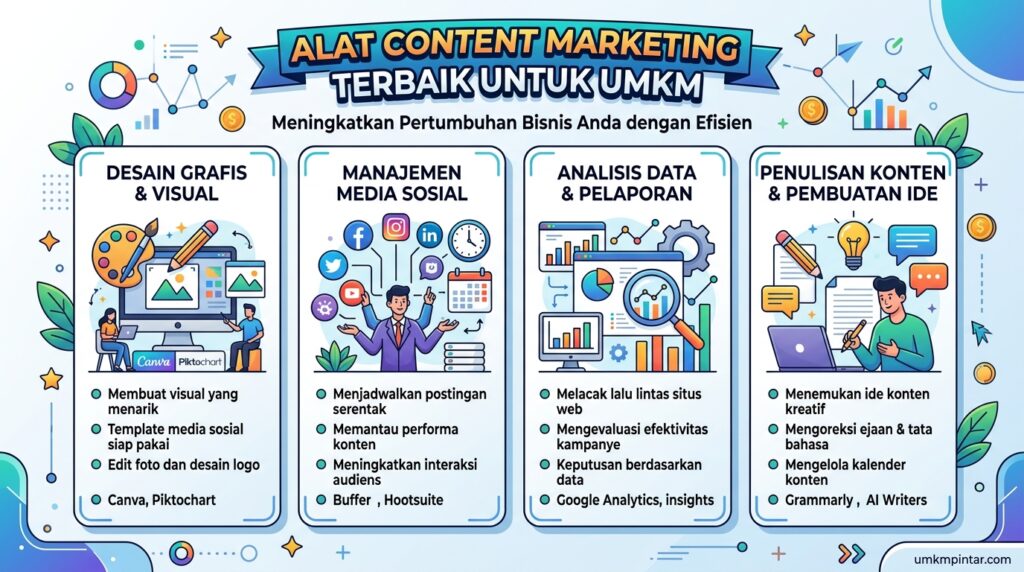 Tools Content Marketing Terbaik untuk UMKM